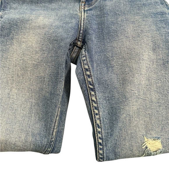 Bershka Denim Skinny Medium Rise Distressed Jeans Size 4 - Picture 16 of 17